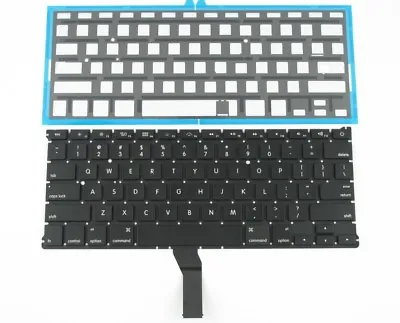 New OEM US Keyboard Backlight Backlit For Macbook Air 13 A1466 A1369 2011-2017 • $13.56