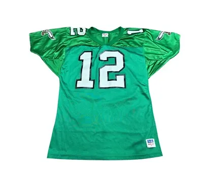 VTG 80s 90s Randall Cunningham Philadelphia Eagles NFL Jersey Wilson Mens Sz M • $99.99