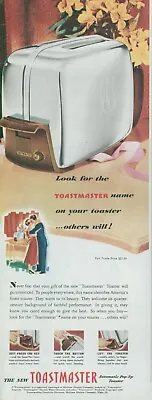 1948 Toastmaster Embracing Couple Gift Toaster Beauty Vintage Print Ad C12 • $11.99