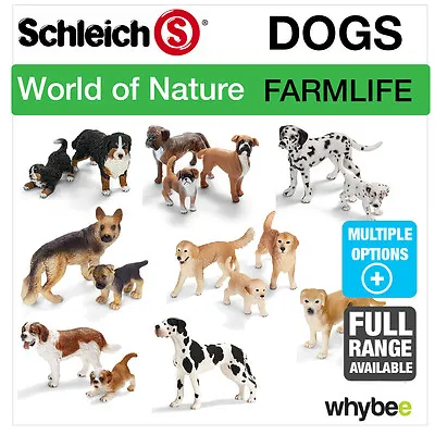 £4.77 • Buy Schleich World Of Nature Farm Life Dogs Figures Animal Toys & Dogs Figurines