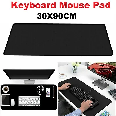 Extra Large Gaming Mouse Pad Desk Mat Extended Anti-slip Rubber Speed Mousepad • $13.49