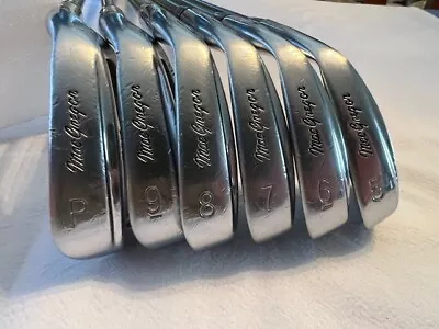 Vintage MacGregor VIP Tourney V-Foil Irons 5i-PW Upgraded Penley Shafts • $105