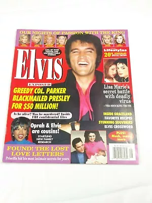 Vtg 97 Luxury Lifestyles Of The Rich & Fabulous Elvis Presley Exposed Magazine  • $3