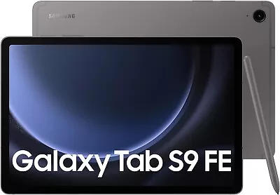 Samsung Galaxy Tab S9 FE 10.9inch 256GB WiFi With S Pen - Gray - Tablet - NEW • £420