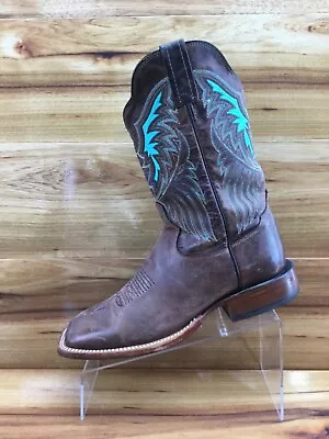 Tony Lama Iron Shiloh San Saba Mens Cowboy Boots Mens Size 8D Excellent • $79.50
