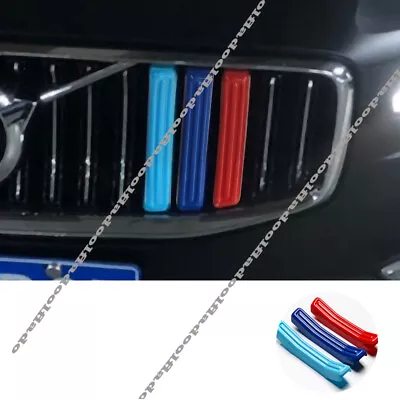 3pcs For Volvo S60 2019-2022 Front Bumper Center Grille Grill 3-Color Cover Trim • $23.99