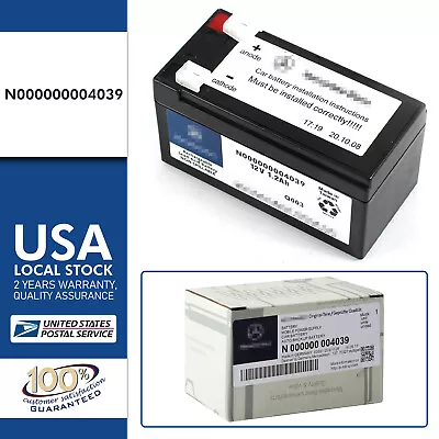 FOR Mercedes Benz Auxiliary Aux Battery 12V 1.2Ah W221 W212 W164 • $58.59