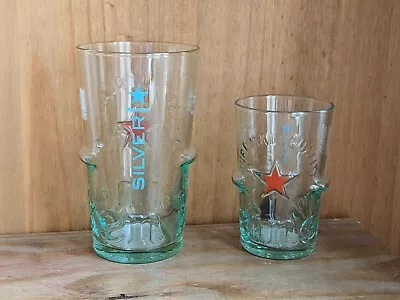 £12.99 • Buy Heineken Silver Pint And Half Pint  Glasses Brand New