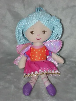 Bluebell Woodland Fairy Soft Toy Card Factory Blue Hair Comforter • £10.45