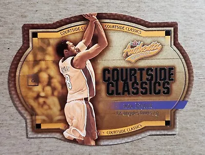 2002-03 Fleer Authentix Courtside Classics Kobe Bryant /750 Los Angeles Lakers • $99