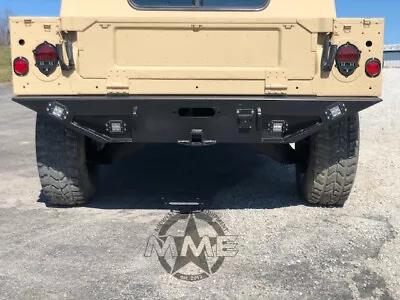 Rear Winch Step Bumper With Reverse/accessory Light For Humvee M998 M1123 M1025 • $1399.99