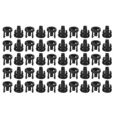 $6.53 • Buy 50pcs 5mm Light Emitting Diode Holder Clip Bulb Socket Panel LED Holders