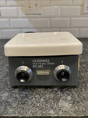 Corning PC-351 Laboratory Hot Plate Stirrer Mixer Hotplate Magnetic Tested • $125