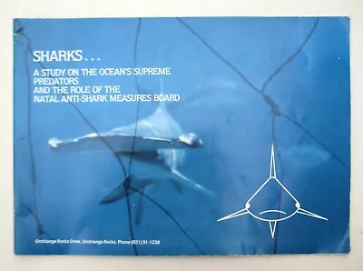£12 • Buy 1984 Sharks The Ocean's Supreme Predators & The Natal Anti-Shark Measures Board