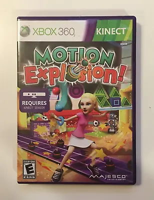 Motion Explosion Kinect (Microsoft Xbox 360 2011) Majesco - CIB Complete • $5.60