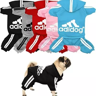 4 Leg Pet Dog Cat Puppy Coat Sports Hoodies - Warm Sweater Jacket Clothing • $12.99