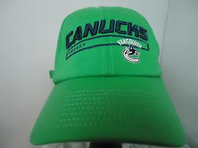 Fanatics NHL Authentic Pro Canucks Vancouver Men’s StrapBack Baseball Cap Hat OS • $12.99