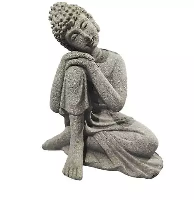 Miniature Fairy Garden Zen Resting 3.75  Thai Buddha - Buy 3 Save $5 • $16.10