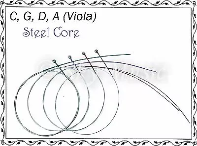 New Paititi Viola String Set 14 Inch Viola High Quality Steel Core Ball End • $7.99