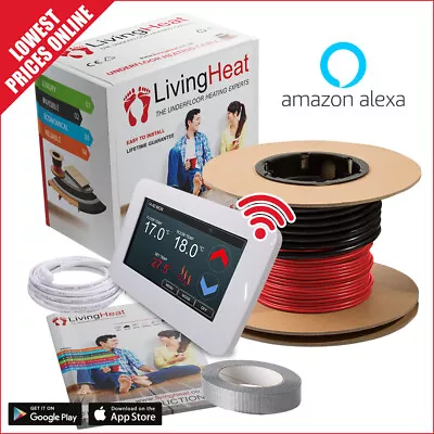 Under Floor Heating Cable Kit For Tile Underfloor Heating & Warmup 150w 200w • £55.98