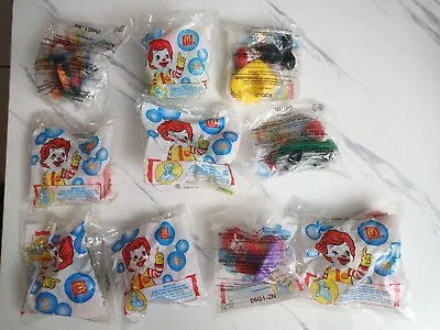 McDonalds Happy Meal Under 10 RONALD MCDONALD Rocker Figure Toy In Sealed Bag • $22