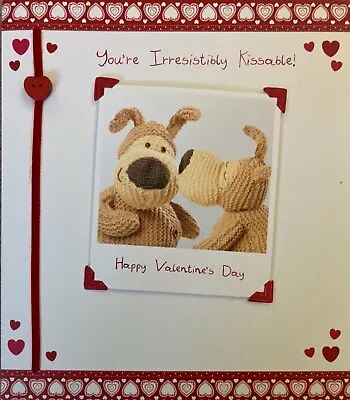 £3.95 • Buy Cute Boofle Bear Happy Valentines Day Greeting Card Irresistibly Kissable!