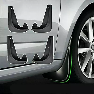 $24.99 • Buy Universal Black Car Mud Flaps Splash Guards For Auto Accessories Parts Durable
