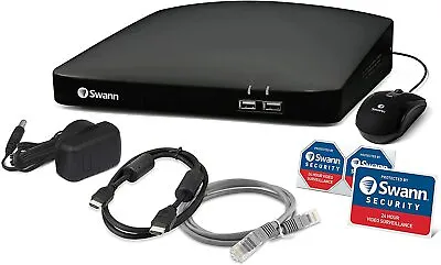 $186.01 • Buy Swann DVR 4680 4 8 16 Channel 1080p Full HD Digital Video Recorder PIR CCTV HDMI