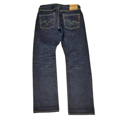 IRONHEART 555-XHS Super Slim Straight 36 Selvedge Heavy-weight Denim From Japan • $561.68