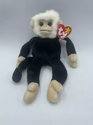 1998/1999 TY Beanie Baby Mooch The Spider Monkey Beanbag Plush Toy Doll • $5.95