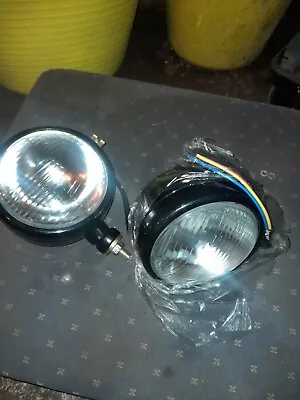 NEW Ford 3000  Fordson Massey 35  Massey Ferguson  Black HEADLIGHTS • £45