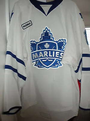 Ahl 2010-2011 Jeff Cowan Game Worn Toronto Marlies  Hockey Jersey • $225