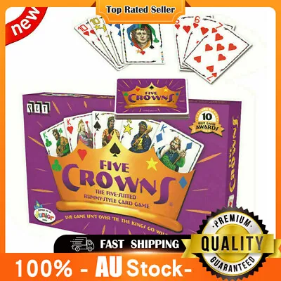 $18.25 • Buy Set Enterprises Five Crowns Card Game 5Suites Classic Original Family Party Play