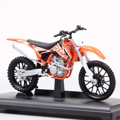 1/18 Scale Welly KTM 450 SX-F Diecast Motocross Off Road Motorcycle Toy Model  • $16.95
