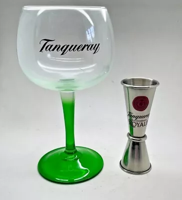 £16.99 • Buy Tanqueray Gin Balloon Glass & Measure - Pub Bar Home