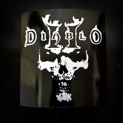 [4  X 4 ]  [Vinyl Bumper Sticker] - Diablo II 2 Logo - Resurrected PC Blizzard • $5.49