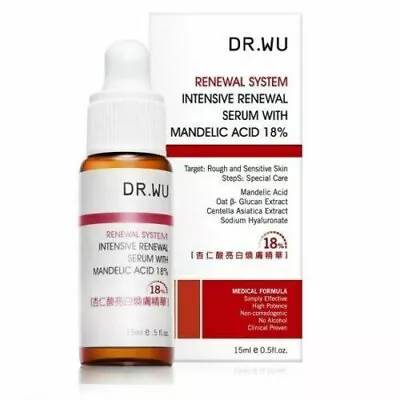 NEW DR.WU Intensive Renewal Serum With Mandelic Acid 18% 15ml • $34.80