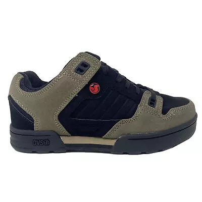 DVS Men's Militia Snow Black Brindle Red Nubuck Low Top Sneaker Shoes Clothin • $197.08