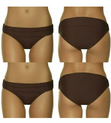 £4.99 • Buy BN Ladies Mocha Brown Bikini Bottoms Size XL (16/18)