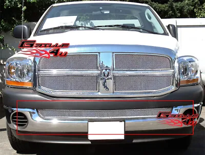 Fits 2002-2008 Dodge Ram 1500/02-09 2500/3500 Lower Stainless Chrome Mesh Grille • $102.99