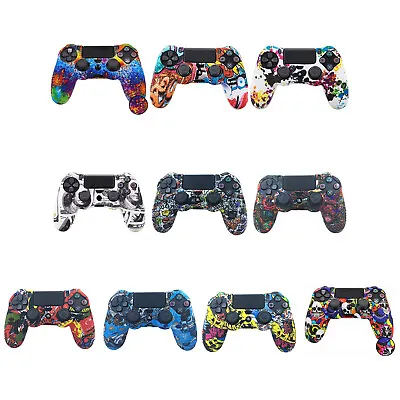 $13.01 • Buy Case Skin Cover For Sony PS4 Controller Silicone Rubber Gel Grip Handle Console