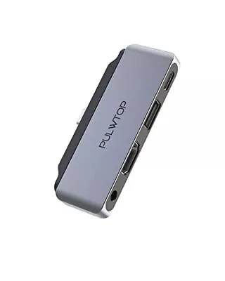 USB C Hub PULWTOP Type C Adapter For IPad Pro 2020 2019 2018 MacBook Air • £29.58