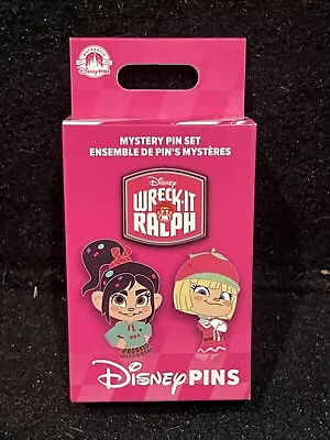 Disney Wreck It Ralph Vanellope Racers One Unopened Random Pin Box Two Pins OE • $24.95