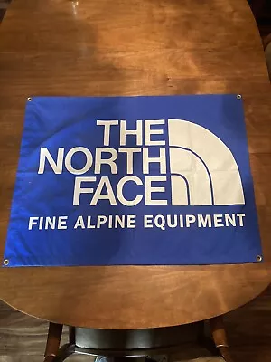 Vintage North Face Banner 3x2 Blue  • $60