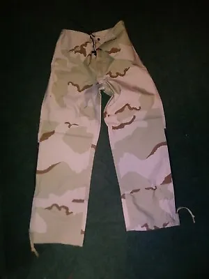 US Military Cold Weather Trousers 3 Color Desert Camouflage Small Regular Army  • $20