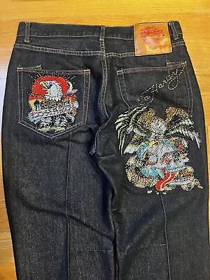 Ed Hardy Bedazzled Jeans • $85