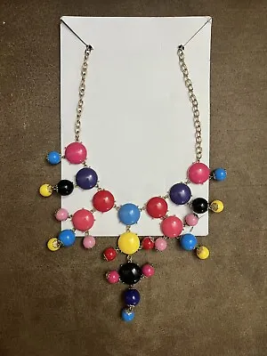 $2 • Buy Iman City Multi-color Bubble Necklace