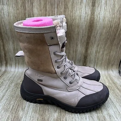 UGG Adirondack II Women’s Size 10 Boots Waterproof Leather Wool Vibram 1909 • $55.20