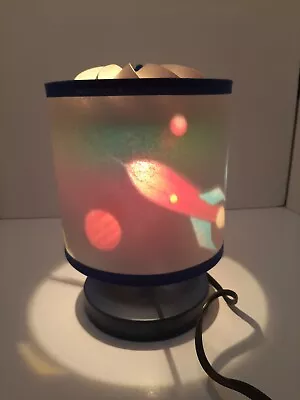 Magic Spinning Lamp Outer Space! Don Mechanic Enterprises Table Lamp/Nite Light! • $48