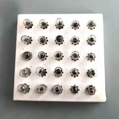 $2.19 • Buy E5 Miniature Indicator Light Bulb Power 6.3V/0.5W / 12V/0.5W Screw Size 5x17mm